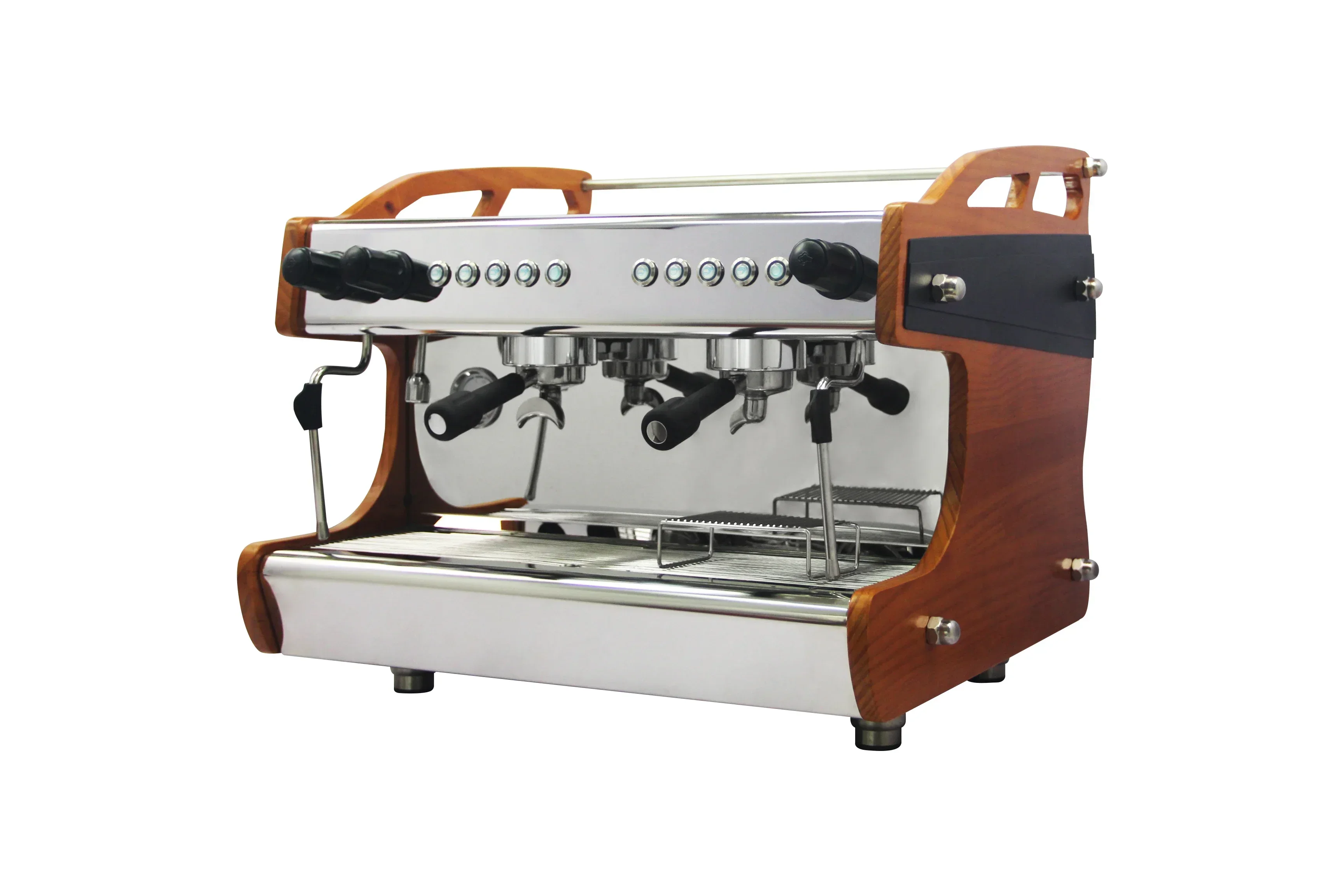 Professional Commercial Double Head Industrial Barista Coffee Machine Espresso Cappuccino Coffee Maker Machine 5