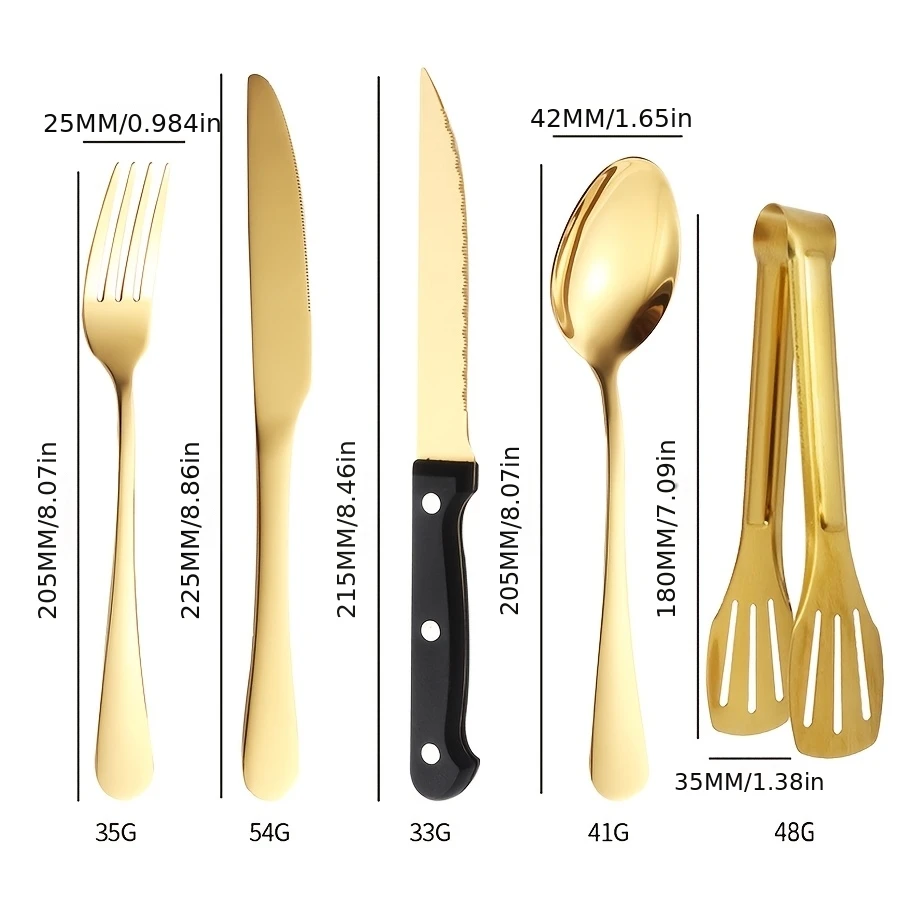 8Pcs BBQ Cutlery Set 2