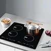 Built In 4 Plate Induction Hob Electric Stove 6800W Induction Cooktop With 4 Power Boost Burners 1