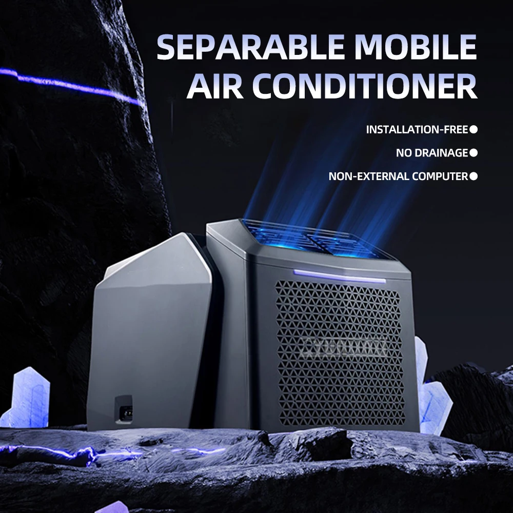 Portable Outdoor Camping Mobile Air Conditioner 48V/110V/220V Compressor Refrigeration