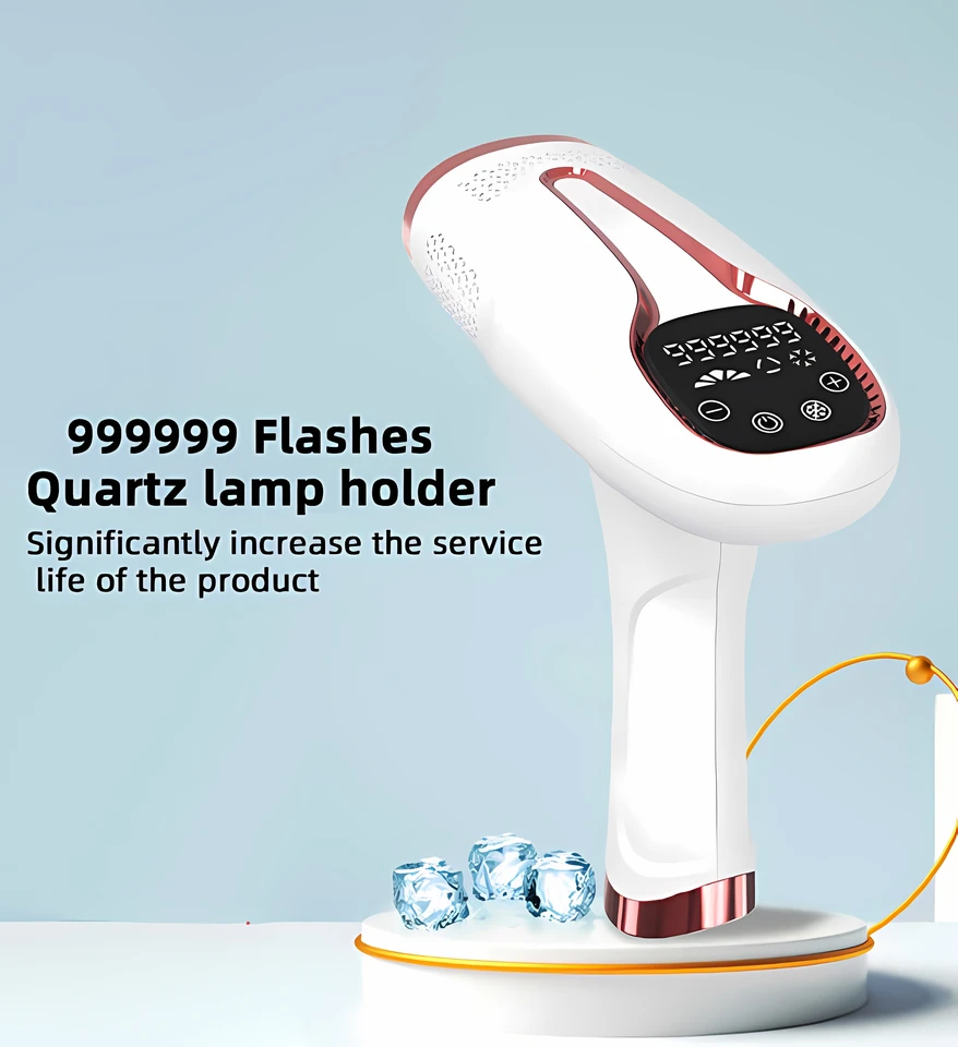 IPL脱毛器永久レーザー脱毛 999999 Pulses Depilador レーザー ビキニ