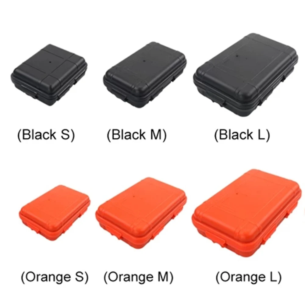 3 Size Outdoor Plastic Waterproof Airtight Survival Case Container Camping Outdoor Travel Storage Box For Wilderness Survival storage bag camping storage bag