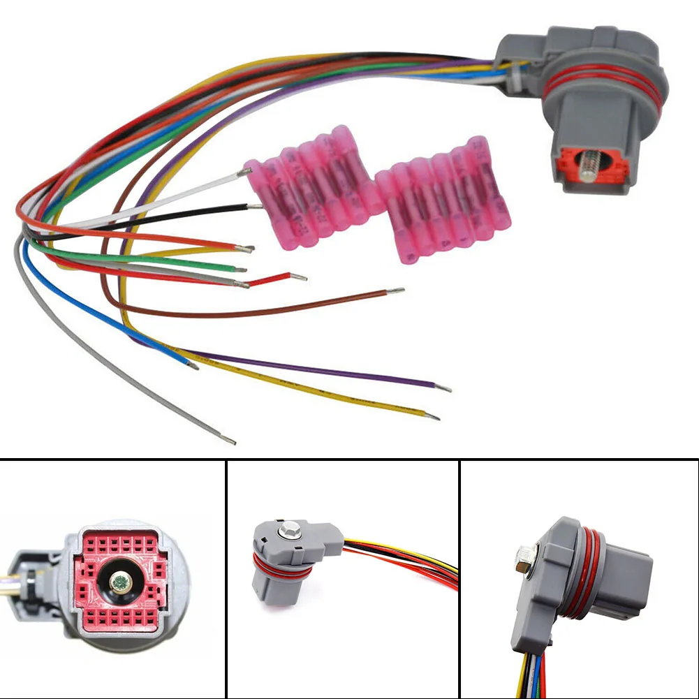 For Ford 5R55W 5R55S Wire Harness Pigtail Repair Kit Shift Transmission Solenoid Block Pack K59688K Auto Parts Replacement