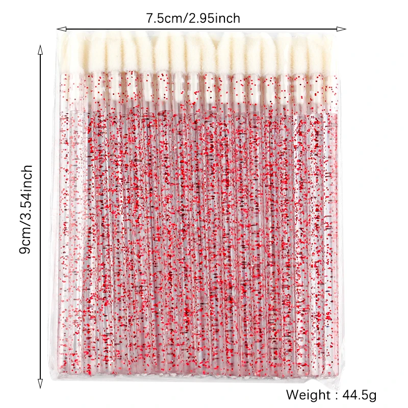 Disposable Lip Brush Set 4