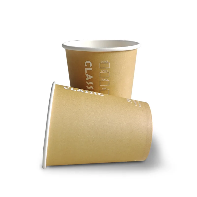 Customized productPrinted Disposable Hot Paper Coffee Cups