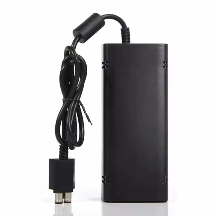 EU/US Plug Replacement Power Supply 110-240V AC Adapter Charger with Cable US EU UK Plug for Xbox 360 Slim Console power adapter game console power adapter
