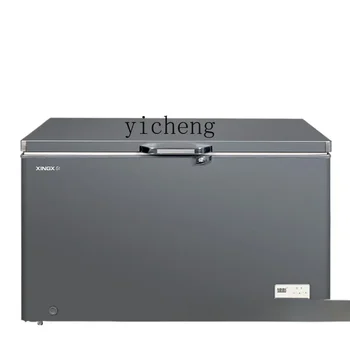 200L Horizontal Large Capacity Freezer Home Use and Commercial Use-60 Degrees Cryogenic Fresh-Keeping Frozen