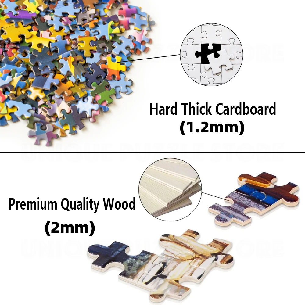 200/300/500/1000/1500 Pcs Puzzle for Adults Cartoon Rocket Planet Personalized Puzzle Children's Montessori Education Puzzle Toy 5