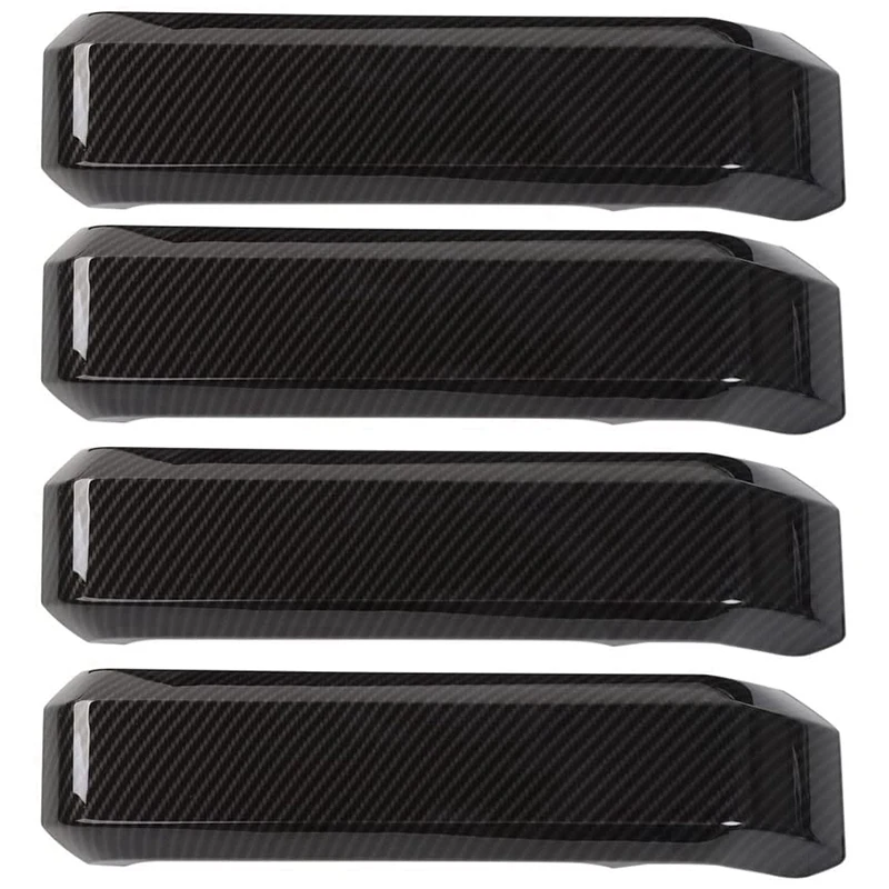 

4Pcs ABS Carbon Fiber Style Inner Door Handles Cover Trim Accessories for Ford F150 2015 2016