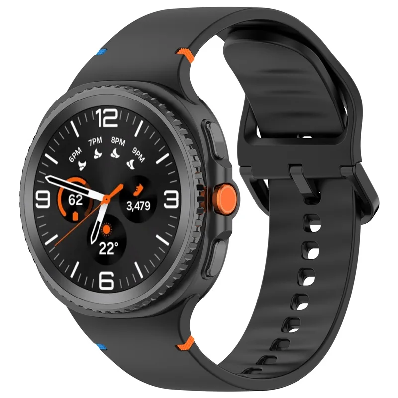 Premium Silicone Breathable Wristband for Smartwatch - Classic Edition, 40mm/44mm