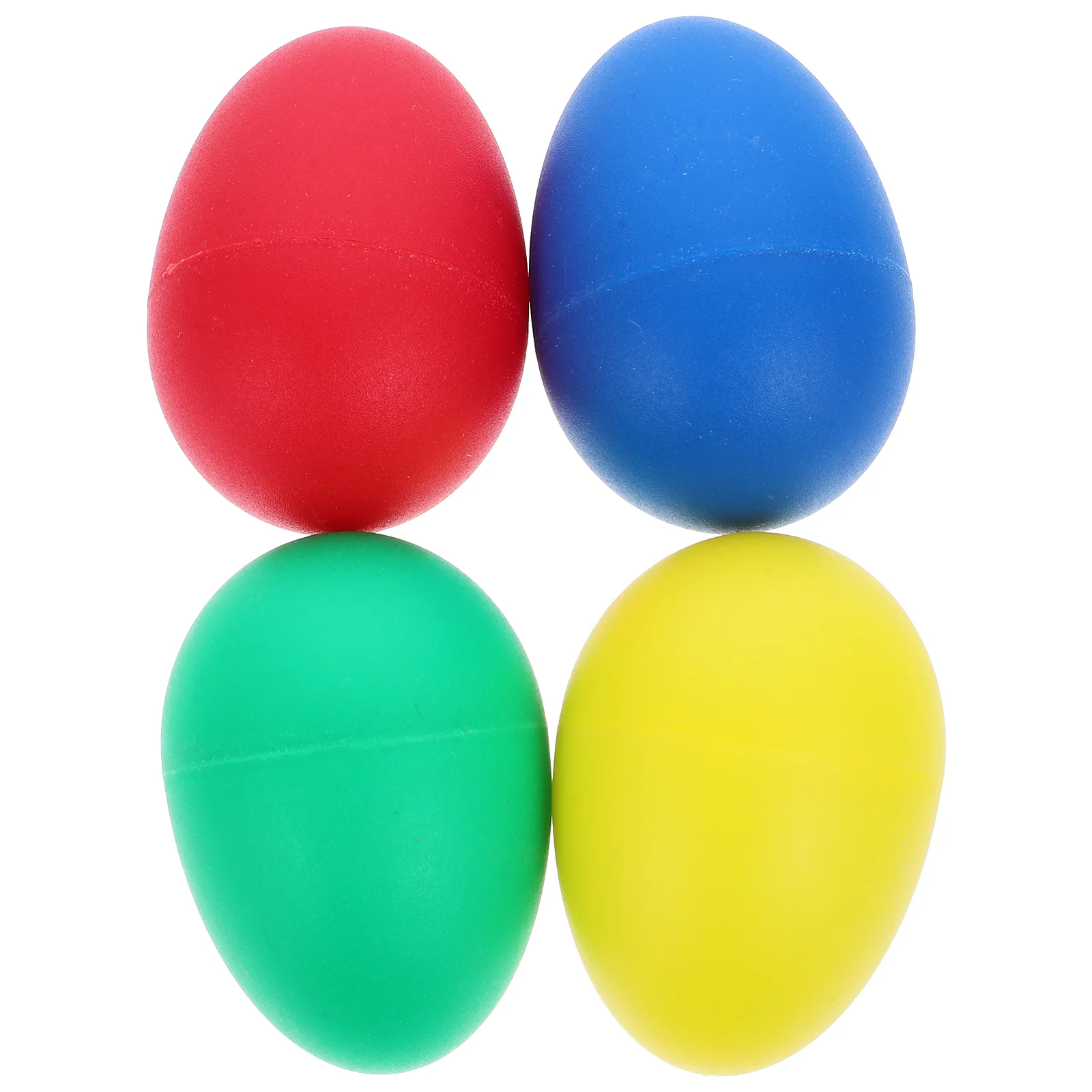 4 Colors Plastic Percussion Musical Egg Maracas Shakers Child Kids Toys for Early Learning and Rhythm Work