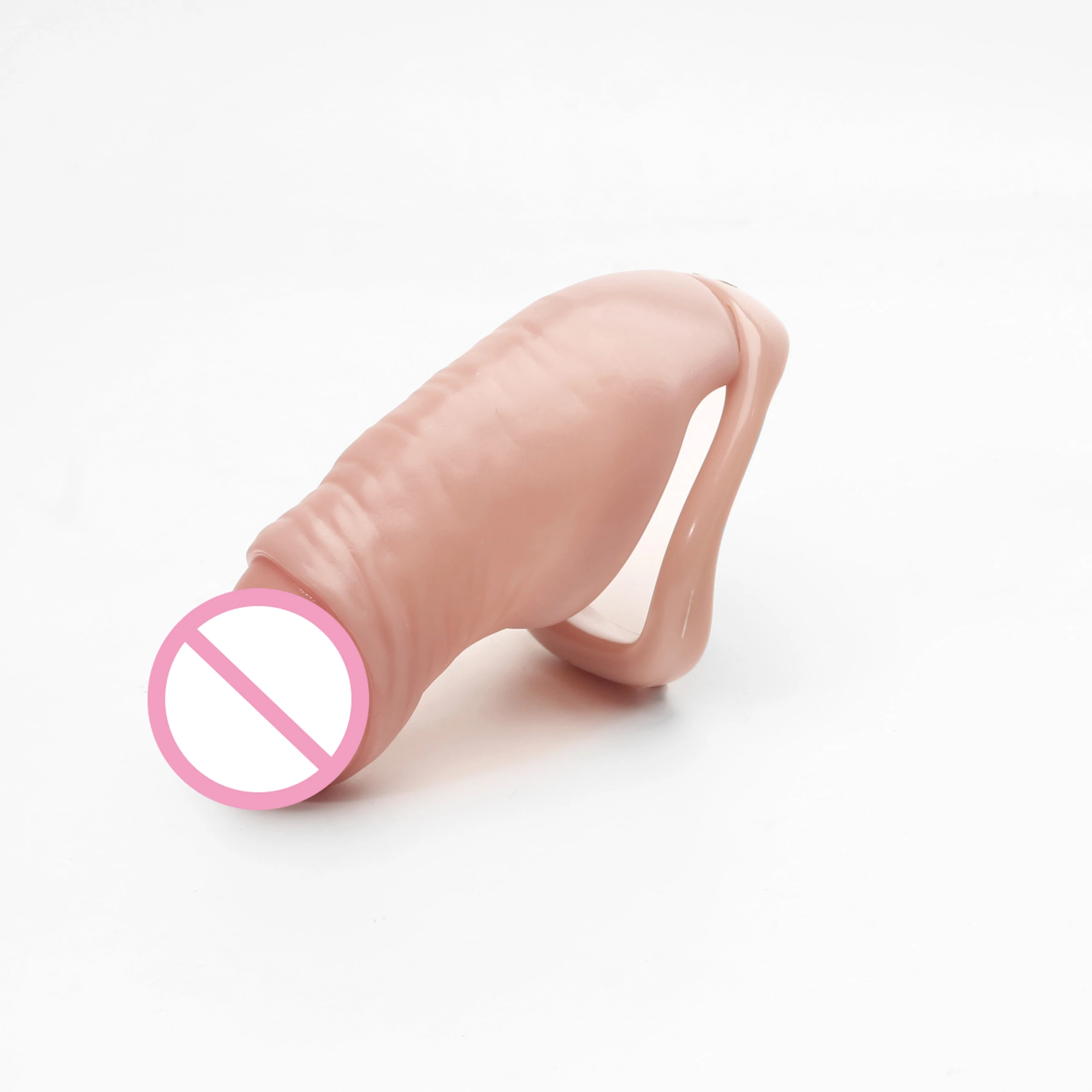 Penis Chastity Cage, Chastity Lock Sex Toy, Hidden Anti-Cheating Lock for Penis
