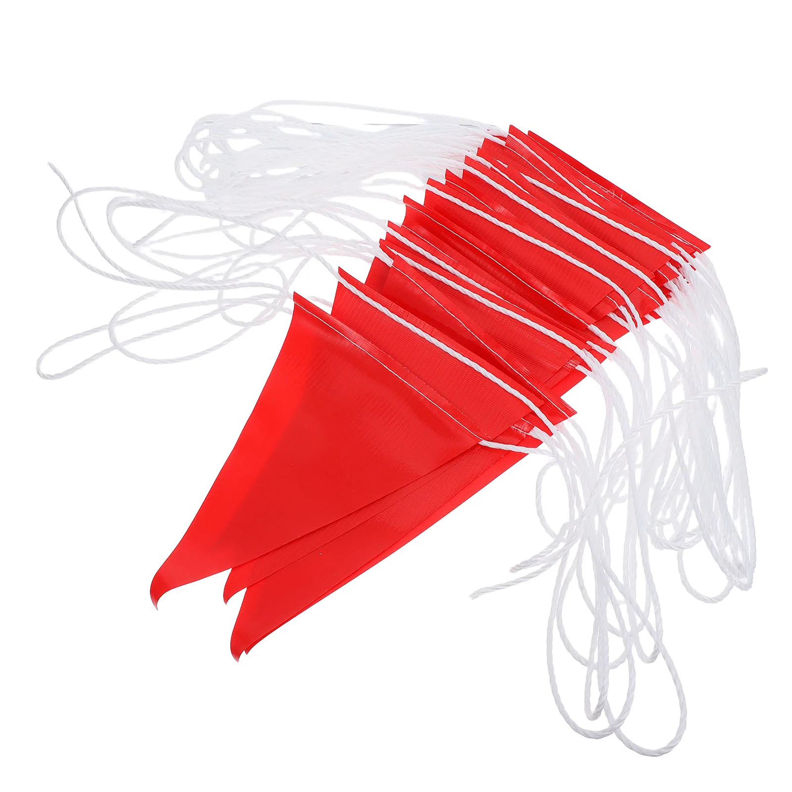 30m High Visibility Reflective Safety Flags Outdoor Use Waterproof Isolation Warning Banner Marking Construction Traffic