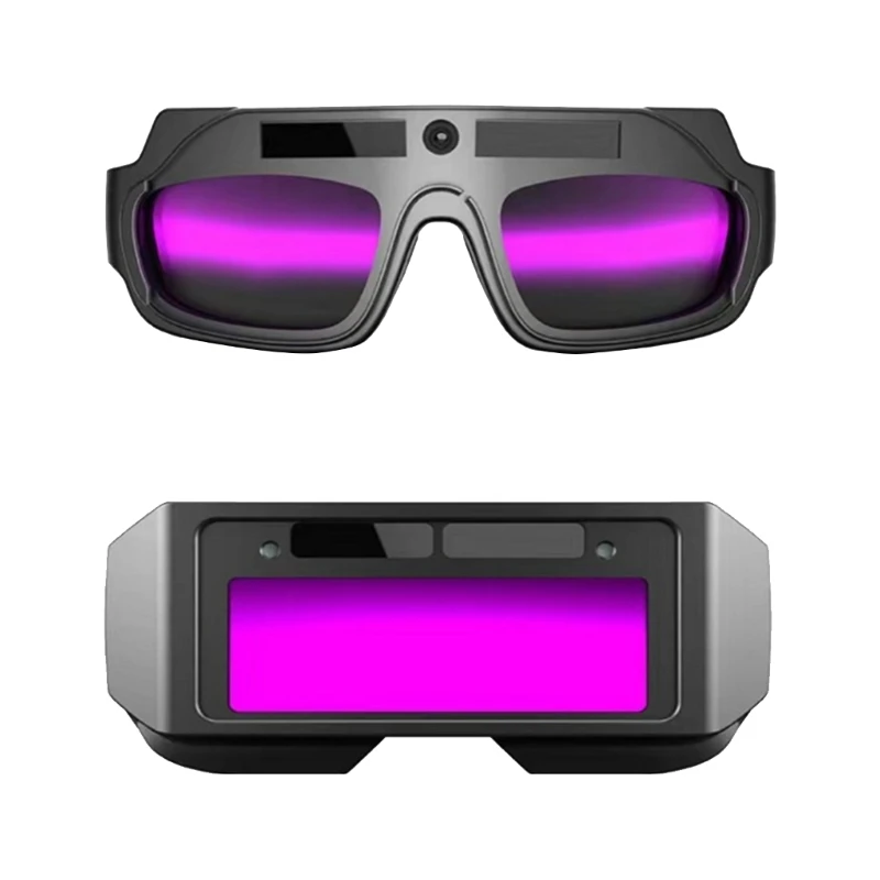 

Protective LCD Welding Goggles with Adjustable Shade and Solar Power Auto Darken Dropship