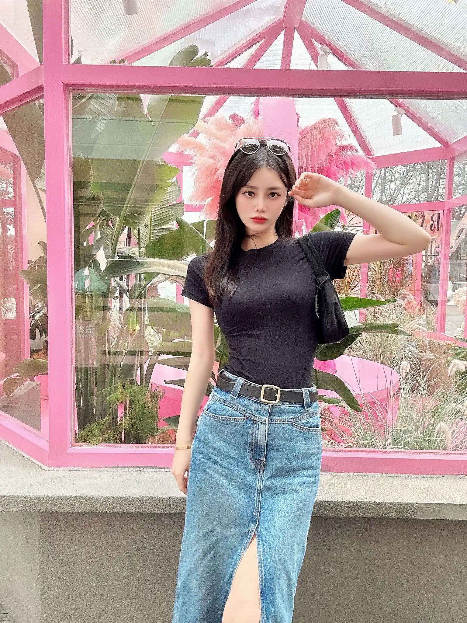 

Women T-Shirt Short Sleeve Slim Casual Tees