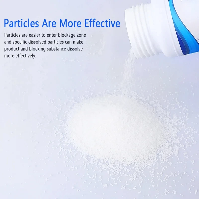 Powerful Pipe Dredging Agent, Powerful Sewer Cleaner Sink Drain Cleaner Sewer Household Cleaning Tools Mild and Non-irritating