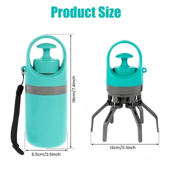 Teal Claw Poop Scooper 1