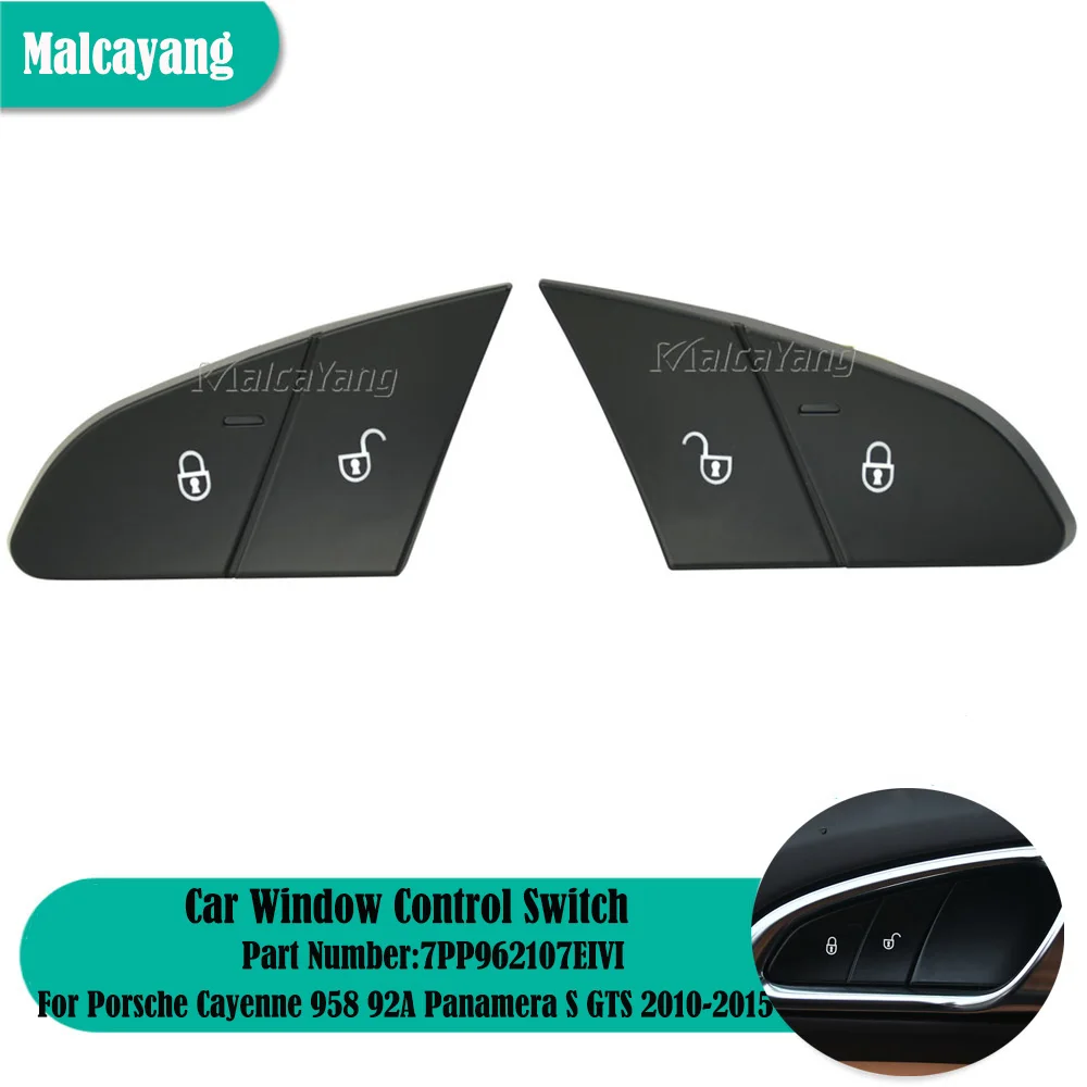 

Автомобильные аксессуары для Porsche Cayenne 958 92A Panamera S GTS 2010-2015 7PP962107DIVI 7PP962107EIVI кнопка переключателя дверного замка