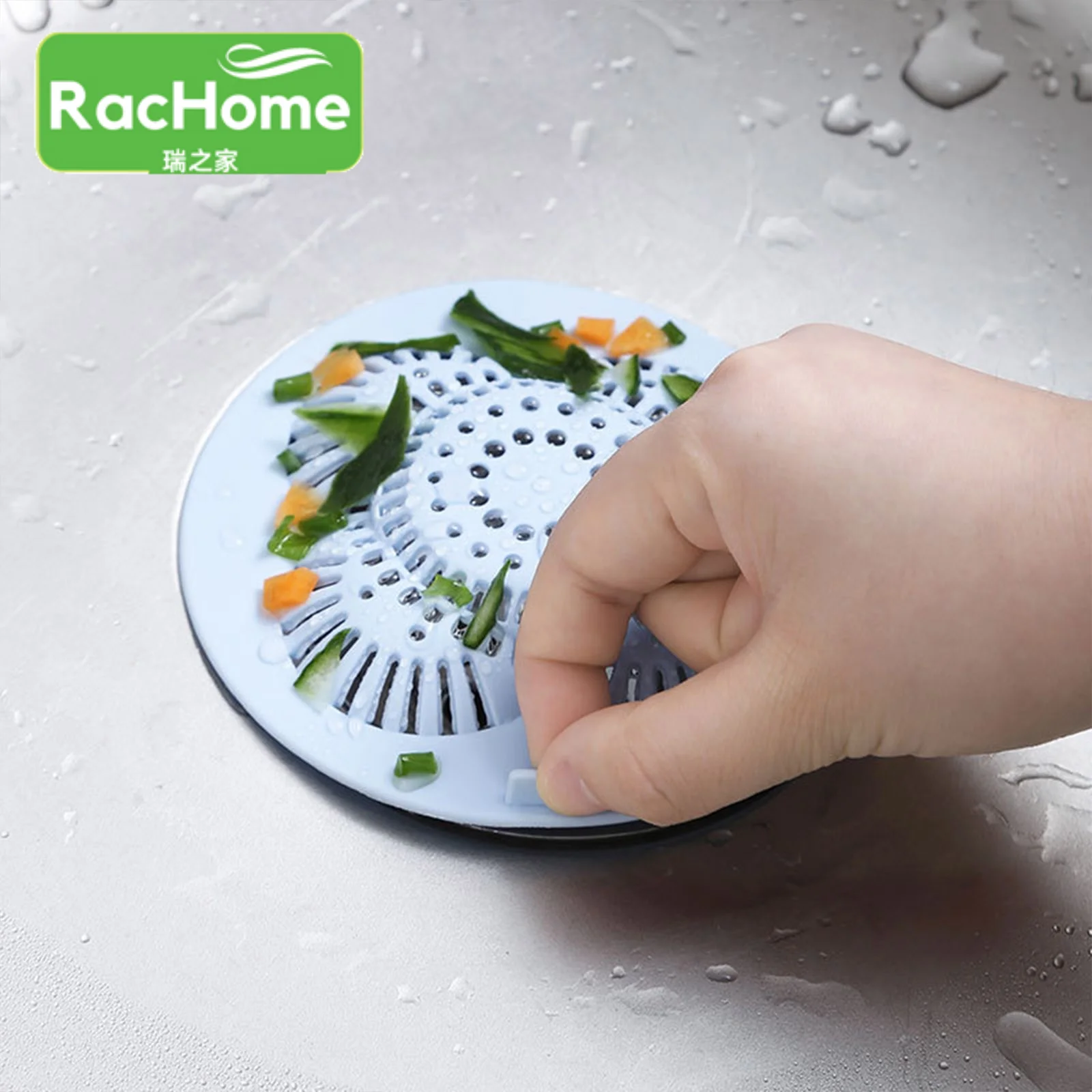 

1pcs Sink Anti-blocking Floor Drain Cover Kitchen Sink Sewer Filter Bathtub Stopper Silicone Sink Cover Hair Catchers Filter