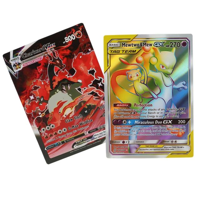 Pokemon Charizard Gx Collectible Cards  Shiny Charizard Pokemon Cards -  Pokemon - Aliexpress