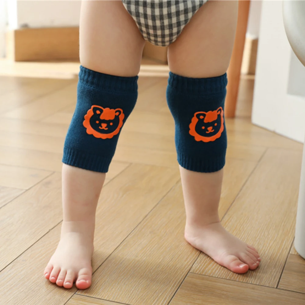 Kids Non Slip Crawling Elbow Infants Toddlers Baby Accessories Smile Knee Pads Protector Safety Kneepad Leg Warmer Girls Boys