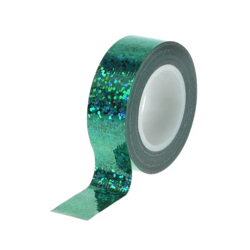 Rhythmic Gymnastics Decor  Prismatic Glitter Tape Hoops Sticker