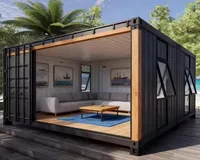Modèle 2026 le plus récent – Maison conteneur détachable 20 pieds à faible coût pour villa, hôtel, bureau, usage domestique, logement temporaire 1