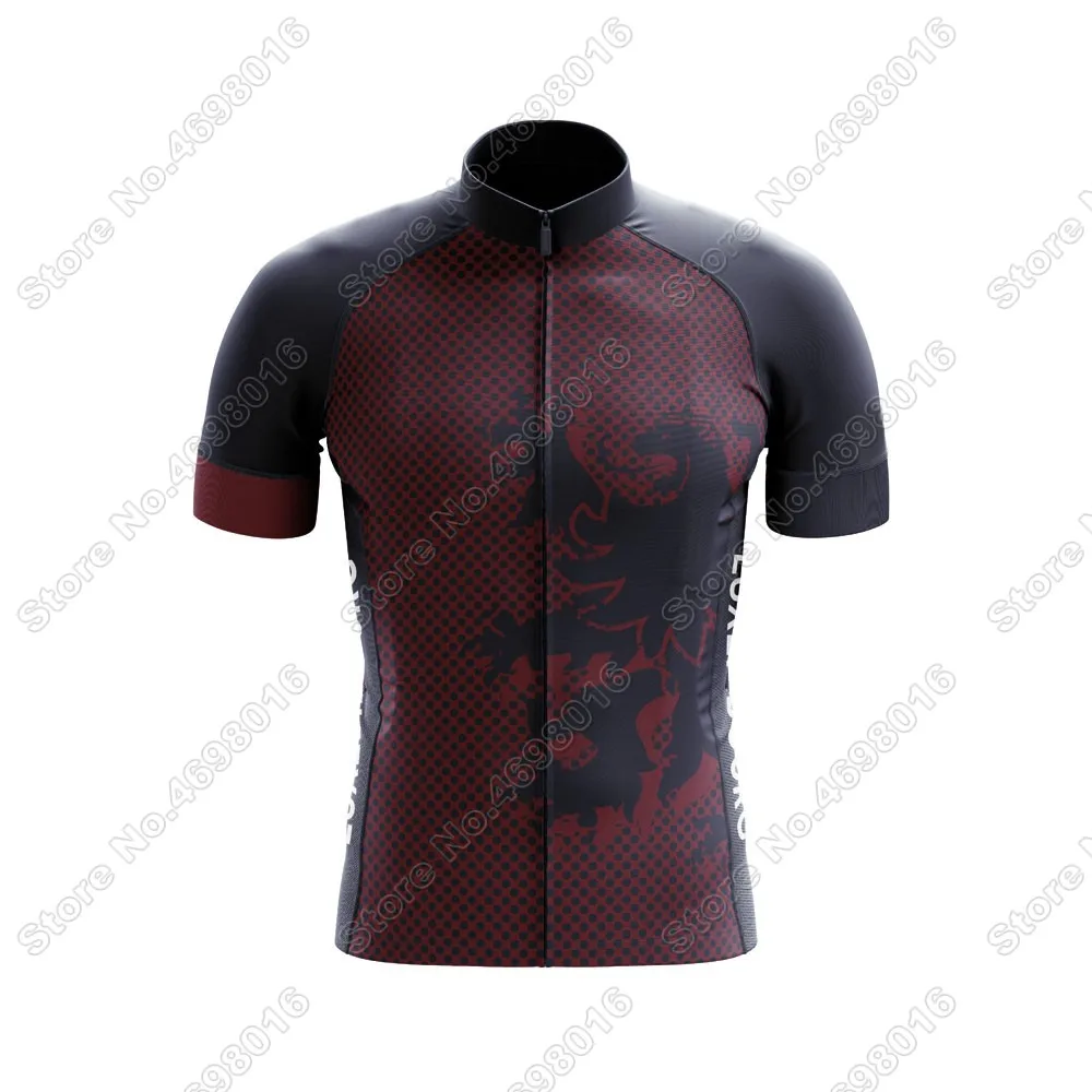Luxembourg Cycling Jerseys Pro Team Short Sleeve Jersey Set Summer Men Road Bike Clothing MTB Wear Ropa Ciclismo Maillot
