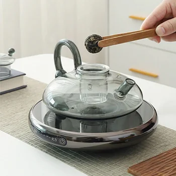Ultra Thin Electric Ceramic Stove 1000W Timing Tea Making Boiling Water Stove Multi-function Coffee Tea Heater Heating Stove 1