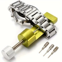 Outil de réglage de bracelet de montre, outil de réparation de montre avec extracteur de goupilles de bracelet, facile à utiliser pour retirer et ajuster. 1