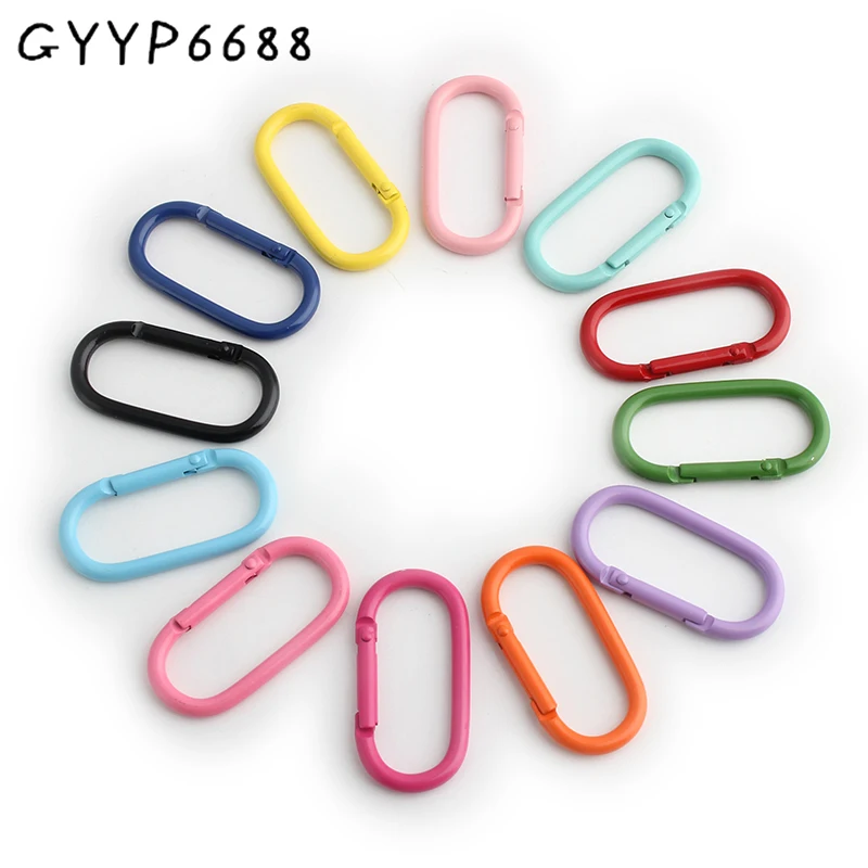 Wholesale Round Carabiner clip,50 Pieces