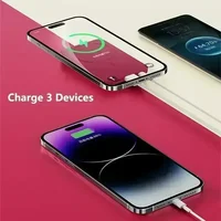 Lenovo Magnetic Wireless Power Bank 500000mAh PD22.5W Large Capacity Fast Charging External Battery For iPhone Huawei Samsung 5