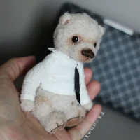 40g Super Soft Wool Dolls Plush Special Thread for Hand Knitting Circle Thread Crocheted Doll Hair DIY Teddy Bear Wool Thread 2