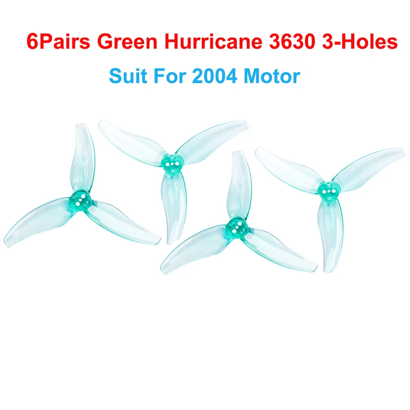 GEMFAN Hurricane Series 3-Blade FPV Racing Drone Propellers - CW/CCW
