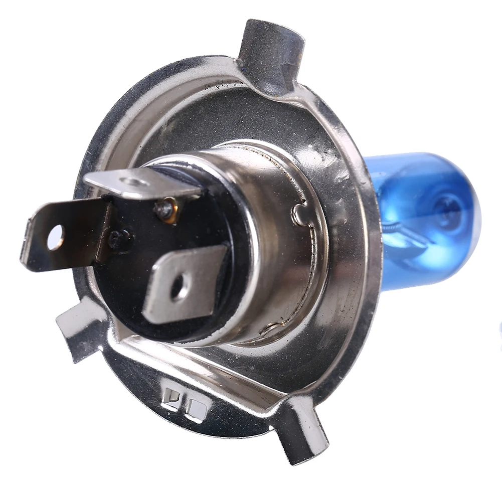 2pcs H4 55W Halogen Car Light Bulb High Low Beam H4 12V 60/55W P43T 9003 Super Xenon White 6000K Headlight Lamp