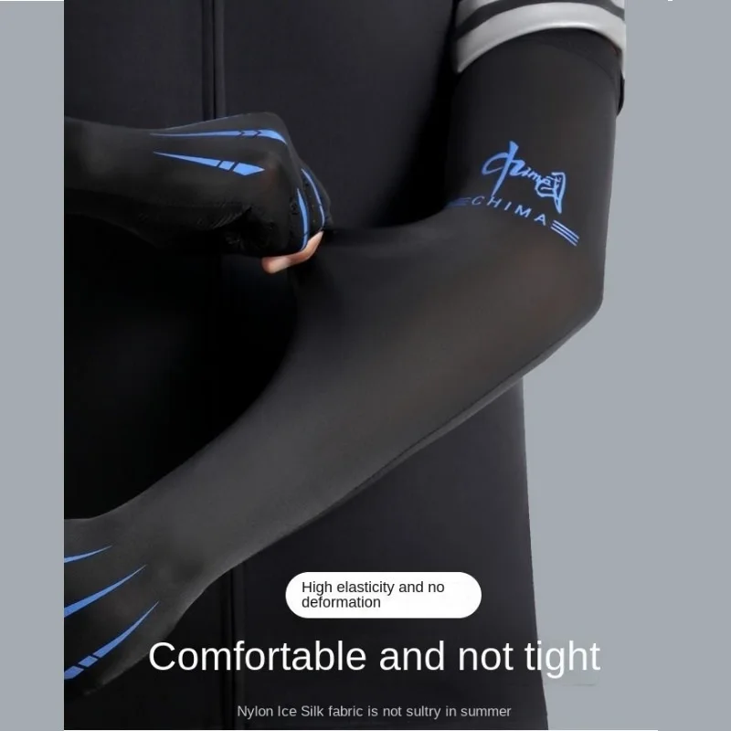 Long Gloves Arm Sleeves multifunctional gloves Men Hand Protector Half Finger Long Gloves Fishing Arm Cover