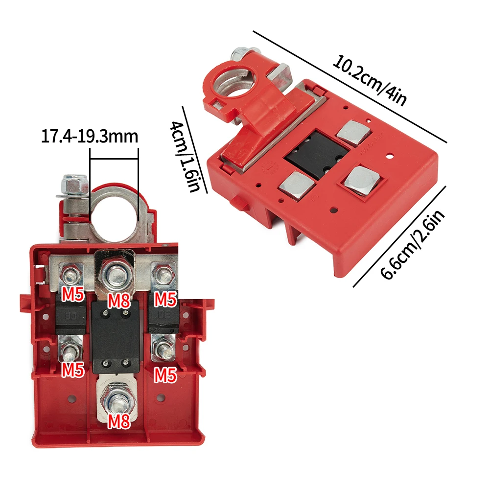 

Pile Head Car Battery 1Pcs Accessories Connector Distribution Quick Release Terminal Practical Quality Durable