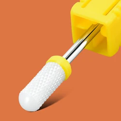 Premium Carbide Tungsten Nail Bits for Manicure and Pedicure Enhancement (2TYellow)