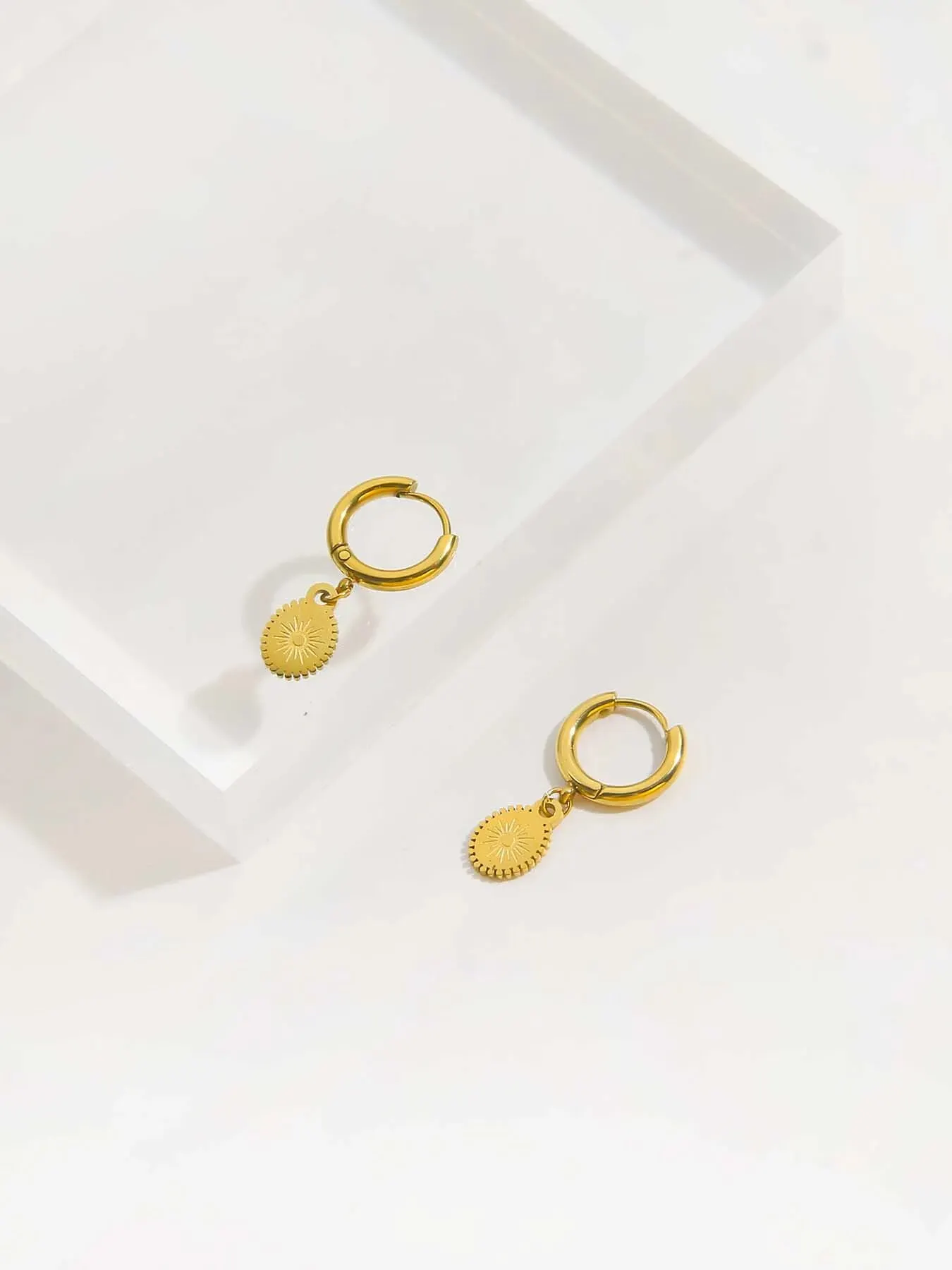 Stainless Steel Non-Tarnish Starlight Minimalist Earring For Women Gift