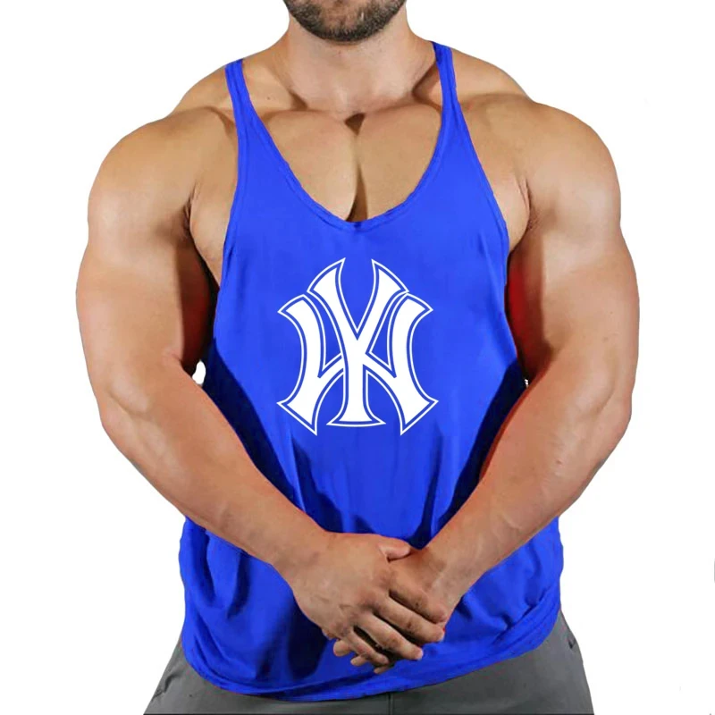 

Gym Top Men Stringer Fitness Bodybuilding Shirt Singlet Clothing Men's Vest Man Sleeveless Sweatshirt Clothes Singlets T-shirts