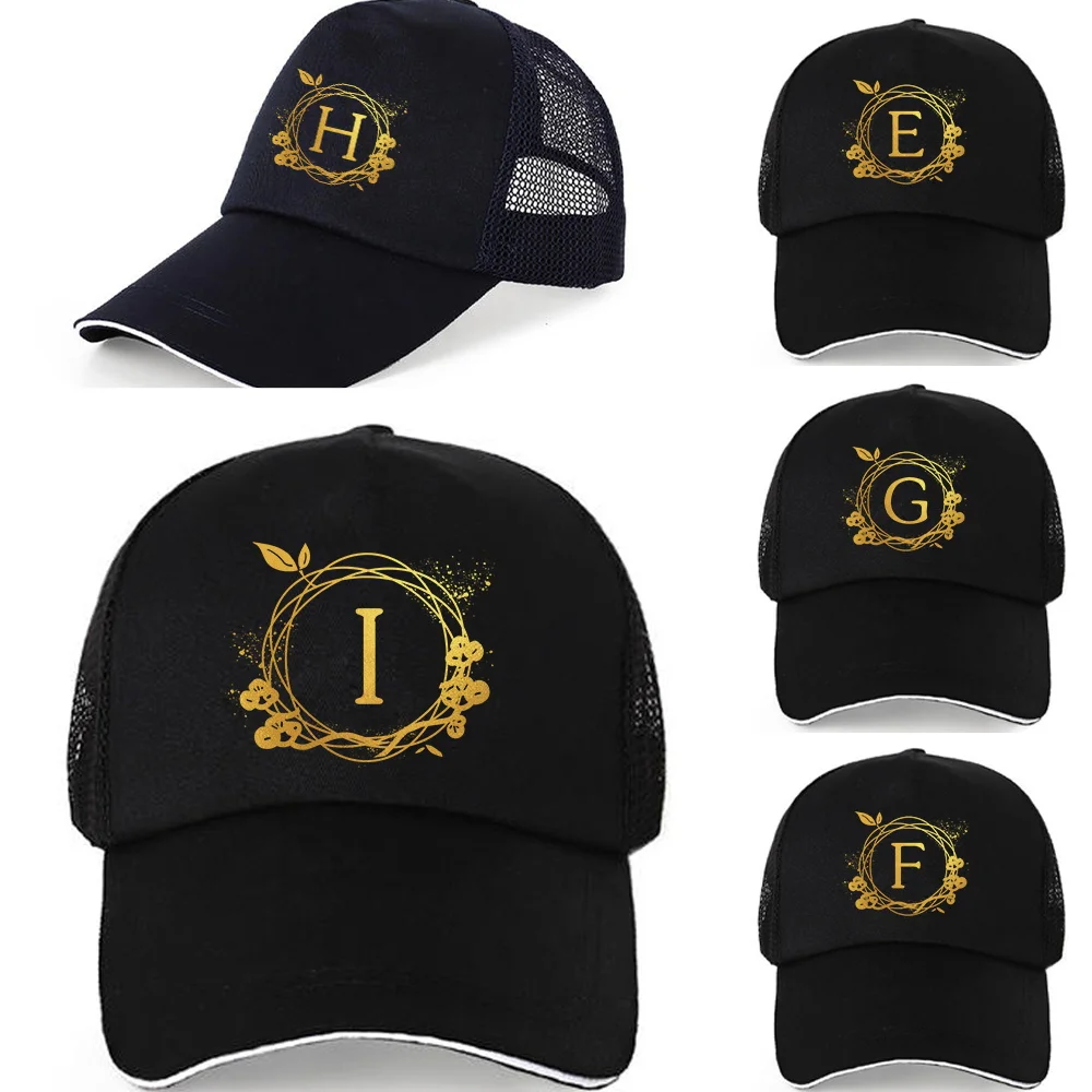 

Fashion Wreath Letters Women Men Baseball Caps Female Male Sport Visors Snapback Cap Adjustable Back Buckle Hat for Women Men