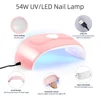 Phoenixy Gel Nail Polish With Lamp Kit 10/20 PCS Gel Polish Red White Pink Colors Gel Varnishes Semi Permanent Complete Nail Set 3