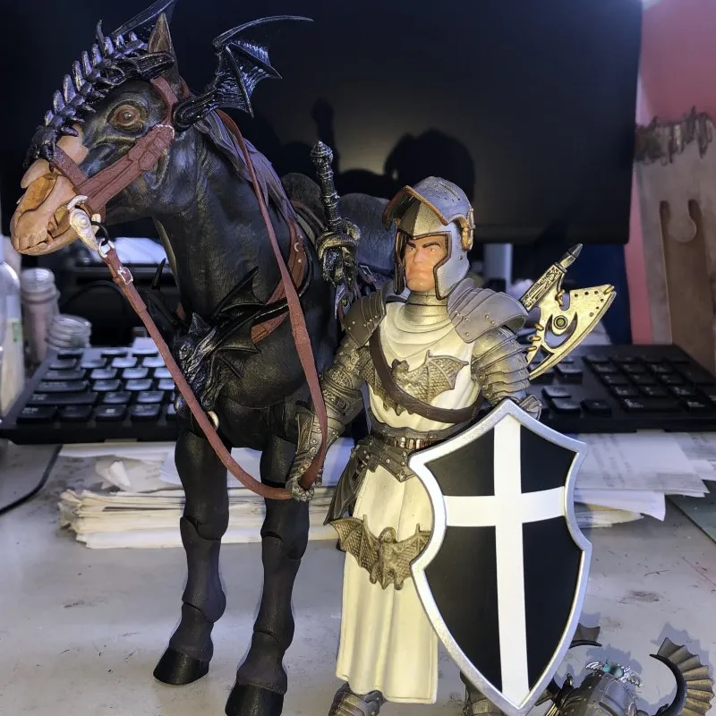 Genuine 4H Four Horcrine Studio Legions Mitici 1/12 Brown Horse/Vampire Horse/Grey Horse Model Action Figures Doll Da Collezione