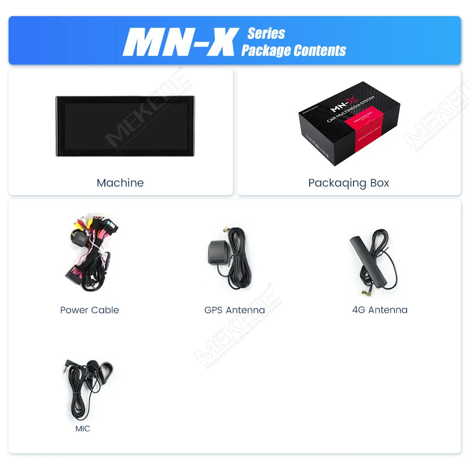 Radio para Auto MEKEDE Polish Store de 10.25 Pulgadas para Audi Q3 2012 2013 2014 2015 2016 2017 2018, CarPlay Inalámbrico, Android Auto, GPS, Navegación, Reproductor Multimedia, Pantalla Táctil IPS, Reproductor de Vid 4