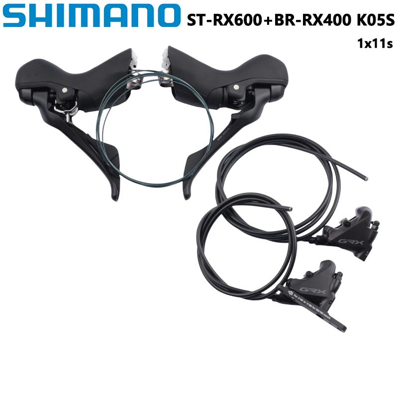 シマノ GRXレバー 2×11s ST-RX600 /BR-RX400セット シマノ GRX Jキット ST-RX600-L 左レバー（2S）/BR-RX400-R DISC