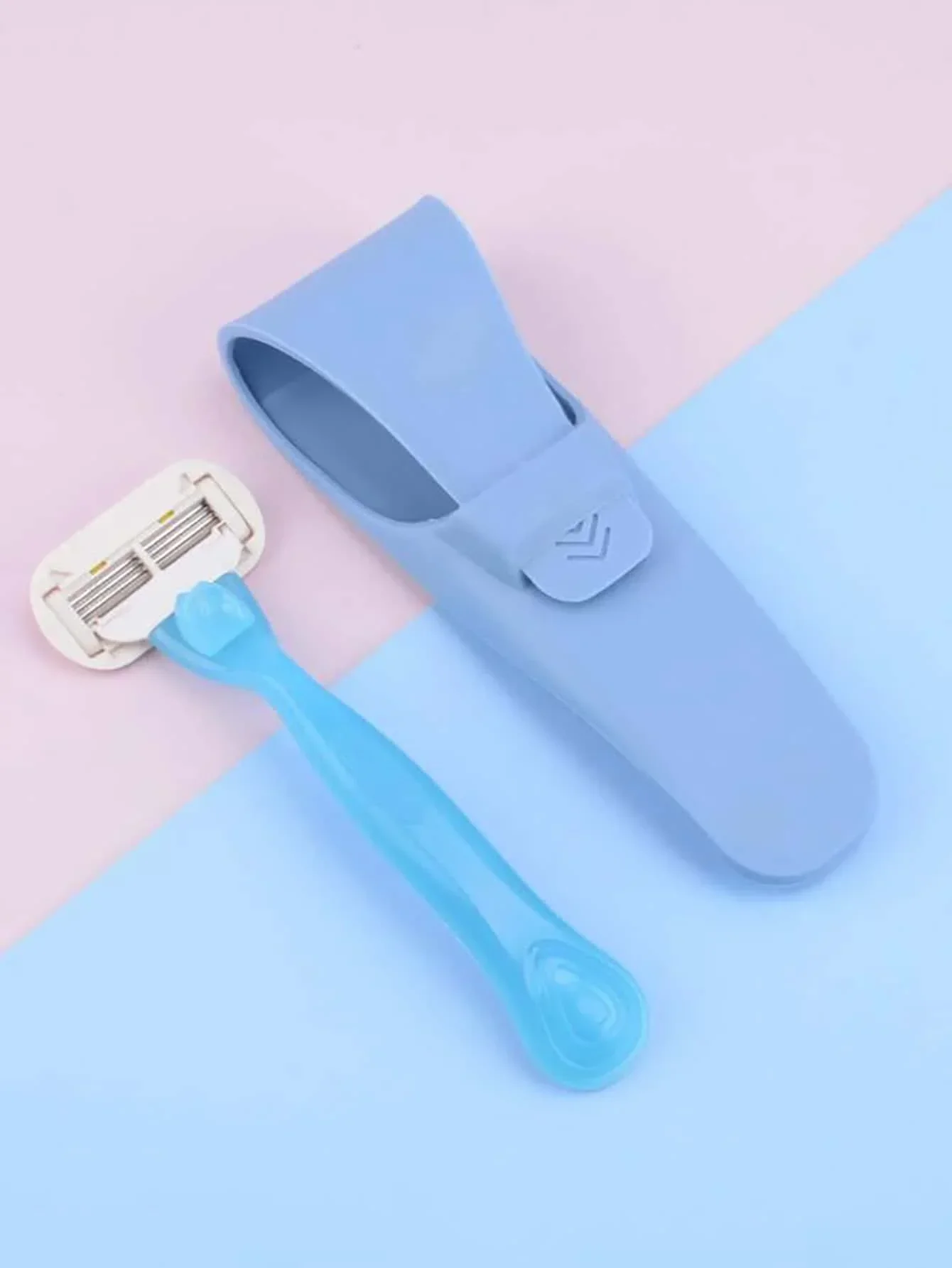 Razor Cases Portable Silicone Black