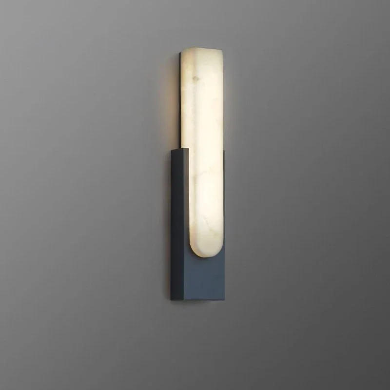 Modern Minimalist Home Decor Wall Lamp for Living Room Bedroom Bedside Hallway Aisle Luxury Imitation Marble LED Lights Fixtures 2
