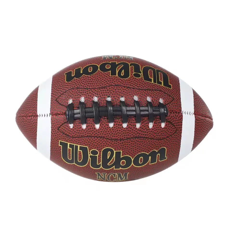 1 Pcs American Football Standard Rugby Ball for American Football Training Game Size 3 Size 6 Size 9 view 6