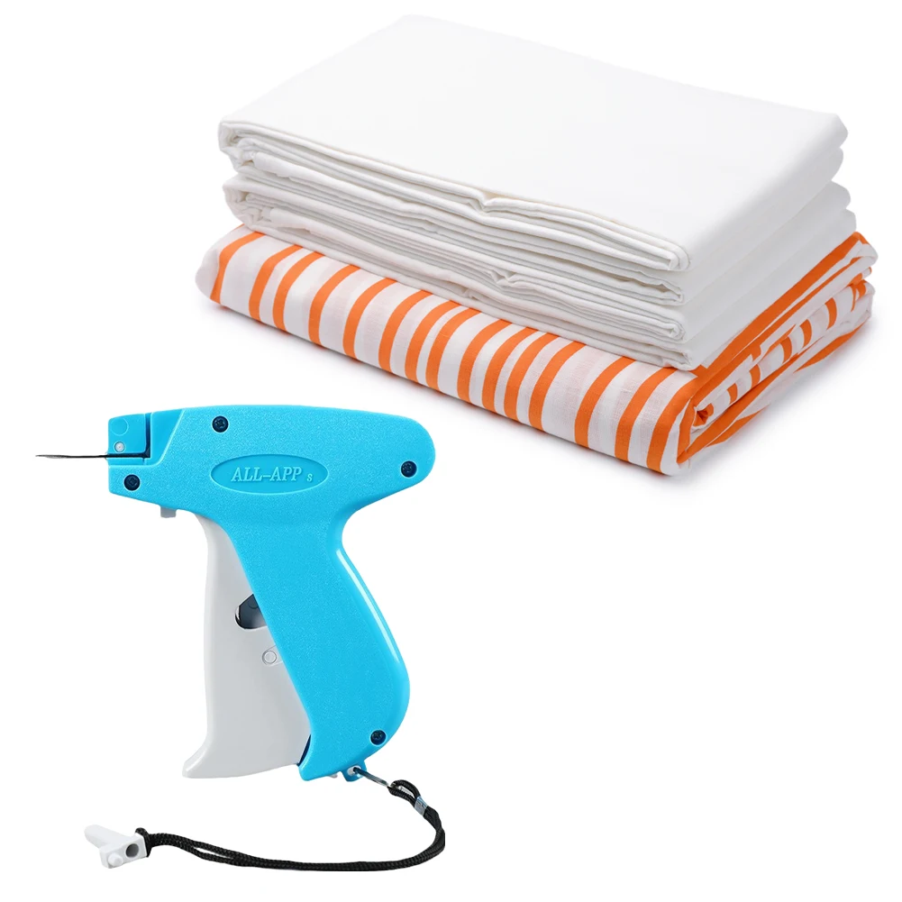 Quick Clothing Fixer with 5 Needle & 1000 Fasteners Micro Tagging Stitch Tool Mini Tagging Gun for Sewing Garment Label