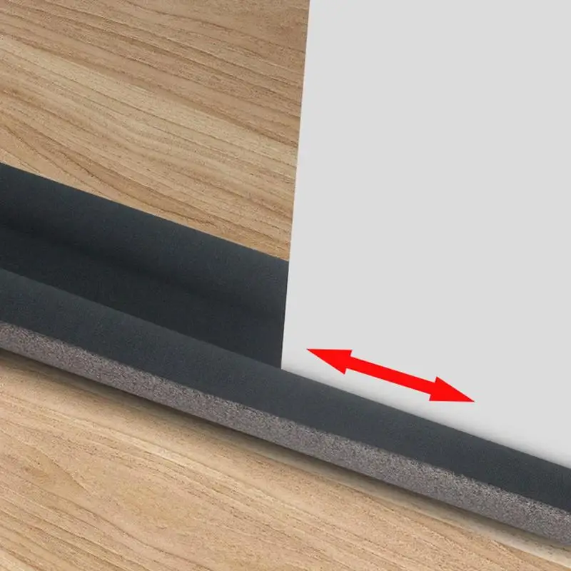 Windproof Seal Strip Sealer Soundproof Draught Excluder Stopper Door Bottom Guard Double Protector Doorstop Dust-proof Blocker